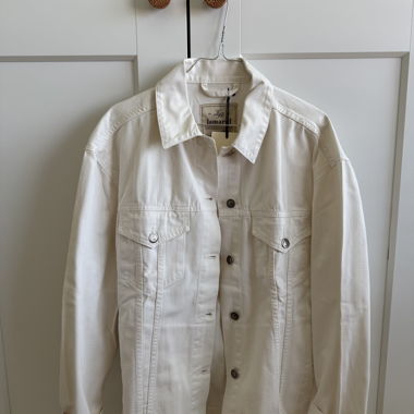 Veste en jean Lamarel blanche XS/S