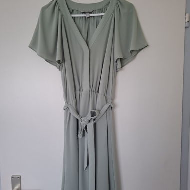Luftiges Midi-Kleid mint