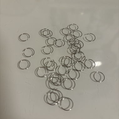 fake piercings🩶