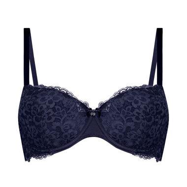 Reggiseno balconette Hunkemöller blu scuro taglia 90F