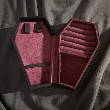 Samt Schmuckbox
