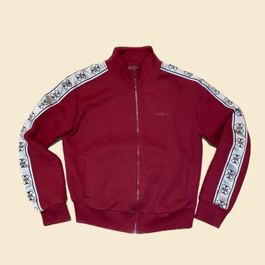 Guess Trainingsjacke bordeaux