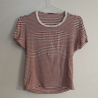 T-shirt a righe Zara piuttosto slim fit