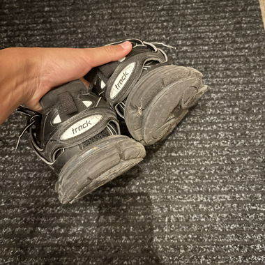 Scarpe Balenciaga Track nere