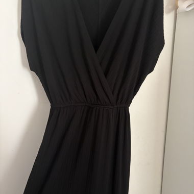 Abito lungo nero C&A XS