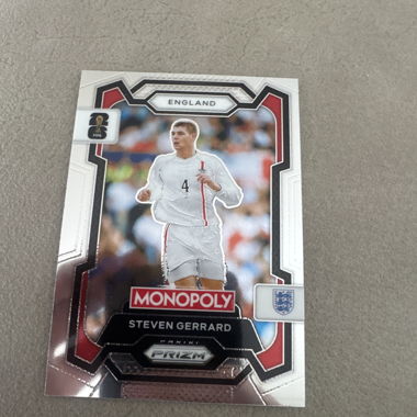 Steven Gerrard Panini Prizm Card