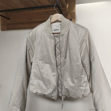 Giacca bomber beige Soaked
