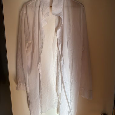 Camicia bianca leggera