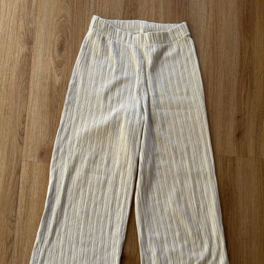 Stoffhose creme farben
