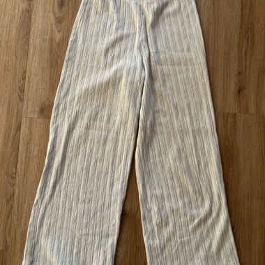 Stoffhose creme farben
