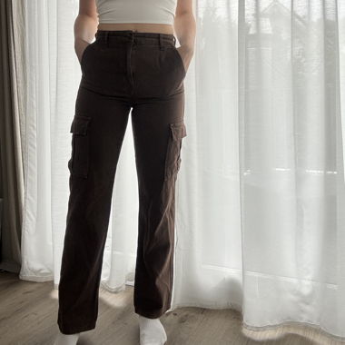 Braune Cargo-Hose