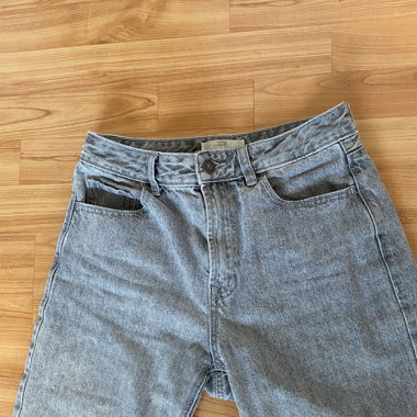 Stradivarius Jeans Grau Grösse 36