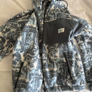 Übergangsjacke blau/- weiss