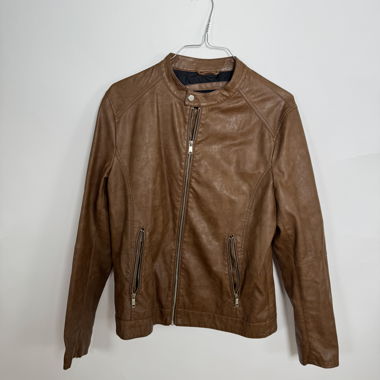 Giacca in finta pelle Zara Man