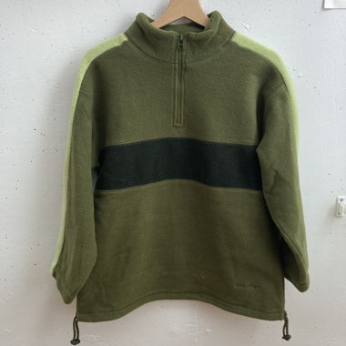 pull polaire vert