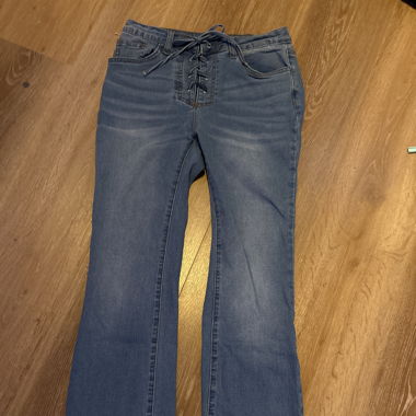 Blue flared Jeans