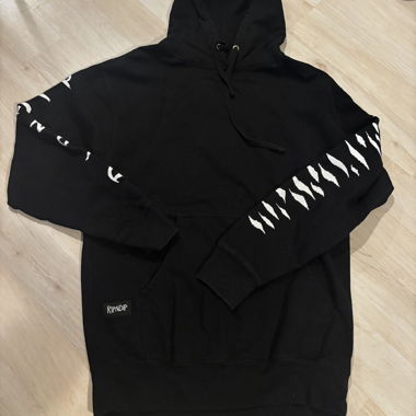 RIPNDIP Black Hoodie, Size M