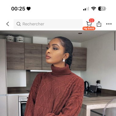 Pull en tricot 