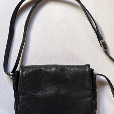Vintage Leather Crossbody Bag