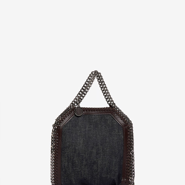 STELLA MCCARTNEY Borsa in denim e pelle sintetica
