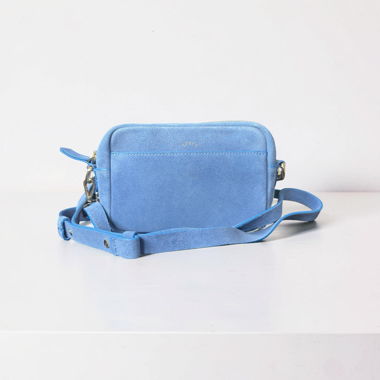 Levi’s Tasche aus hellblauem Wildleder – echtes Leder