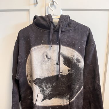 grauer Wolf Pullover