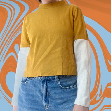 Pullover gelb
