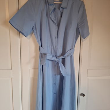 Light Blue Shirt Dress by ICHI
