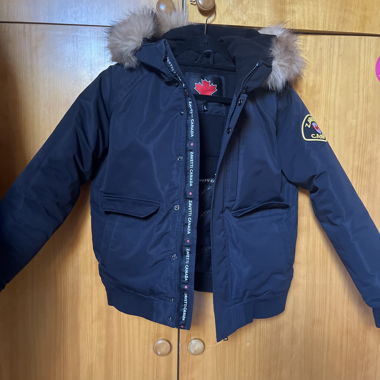 Parka blu navy ZAVETTI CANADA