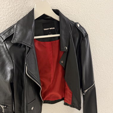 Lederjacke