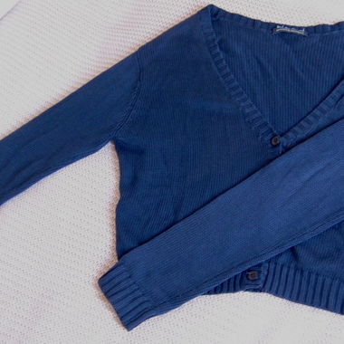 Cardigan bleu - Brandy Melville