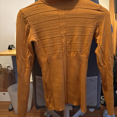 Pull col roulé 
