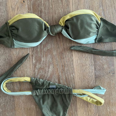 Bikini vert olive