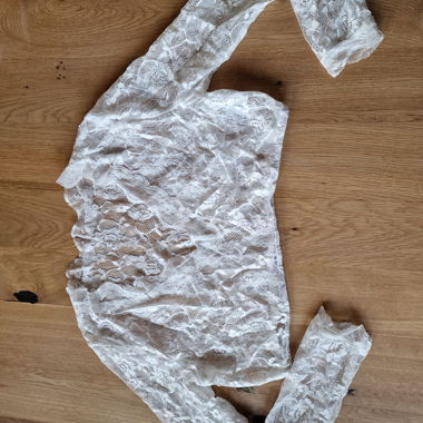 Blusa da dirndl bianca
