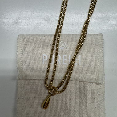 PURELEI Necklace with Drop Pendant
