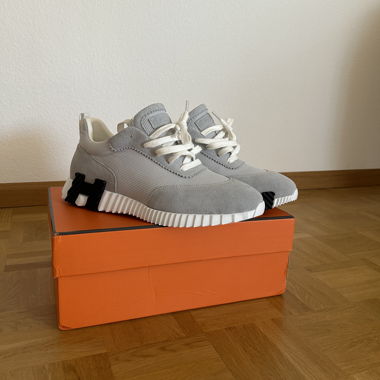 Bouncing Hermes Grey