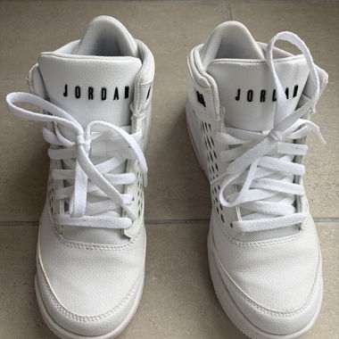 White Air Jordan Sneakers