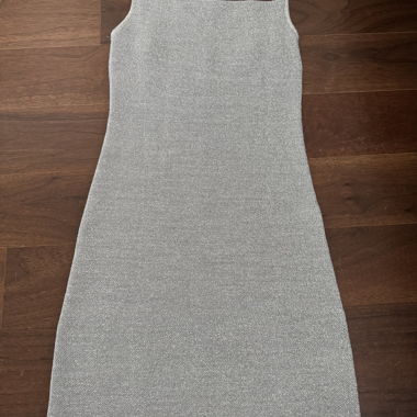Silbernes Glitzerkleid 
