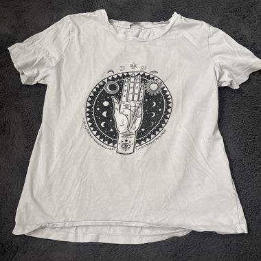 Weisses Graphic T-Shirt