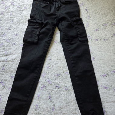 Pantalon cargo noir