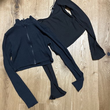 Bershka Langarm Top Set