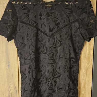 Black Lace Top