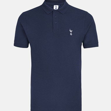 Polo Tottenham Spurs Herren Navy Baumwolle Grösse M