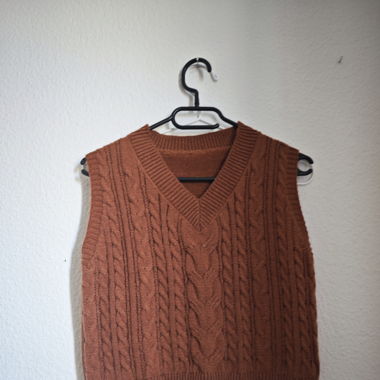 Weste Strick Knit