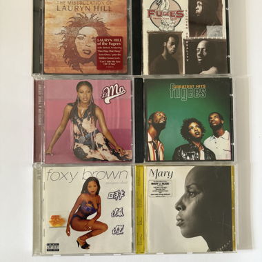 CDs R&B et Hip Hop de Lauryn Hill, Fugees, Mary J.