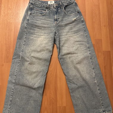 BDG wide jeans in blue denim
