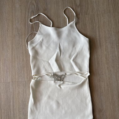 Bauchfreies Kleid 