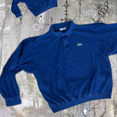 Felpa Lacoste polo blu