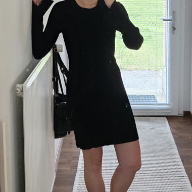 Robe hiver noire M