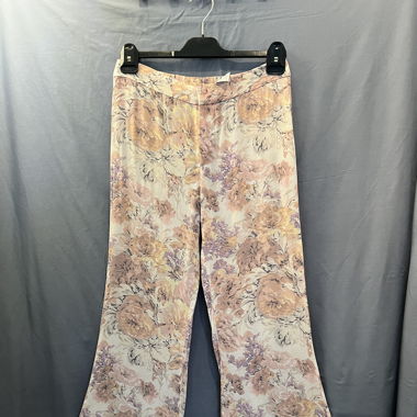 Florale Zara Hose